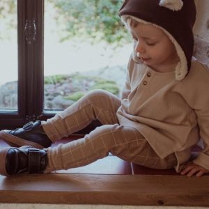 legging ALBA carreaux tannin