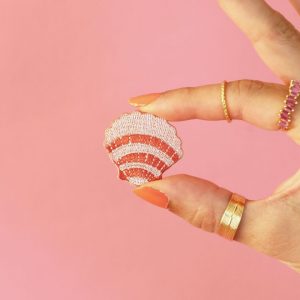 Patch brodé – Coquillage