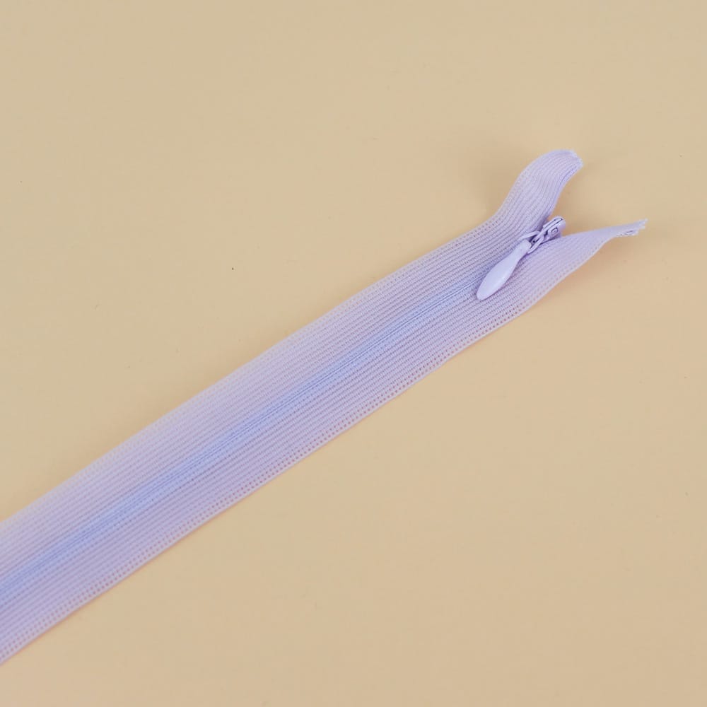 Zip invisible lilas – Image 2