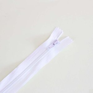 Zip classique – blanc