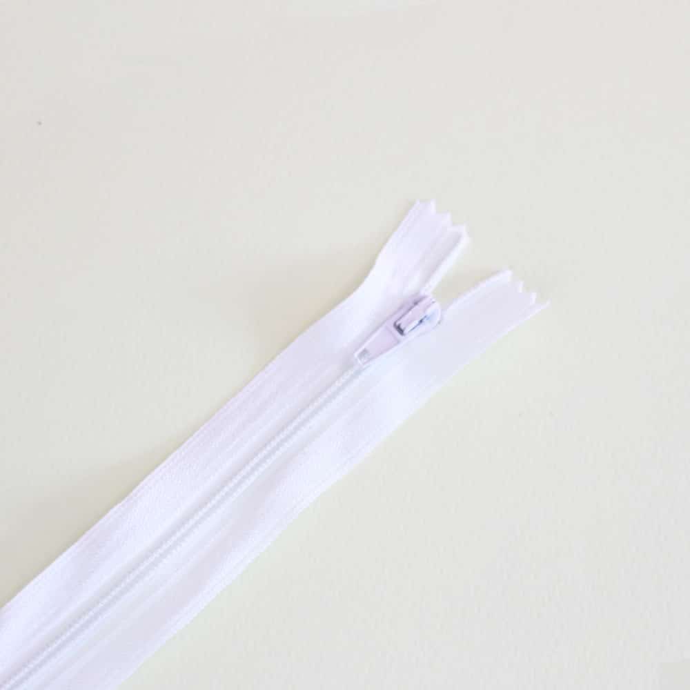 Zip classique – blanc – Image 2